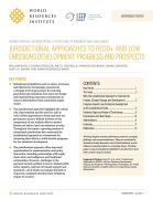 Jurisdictional approaches to REDD+ and low emissions development: progress and prospects